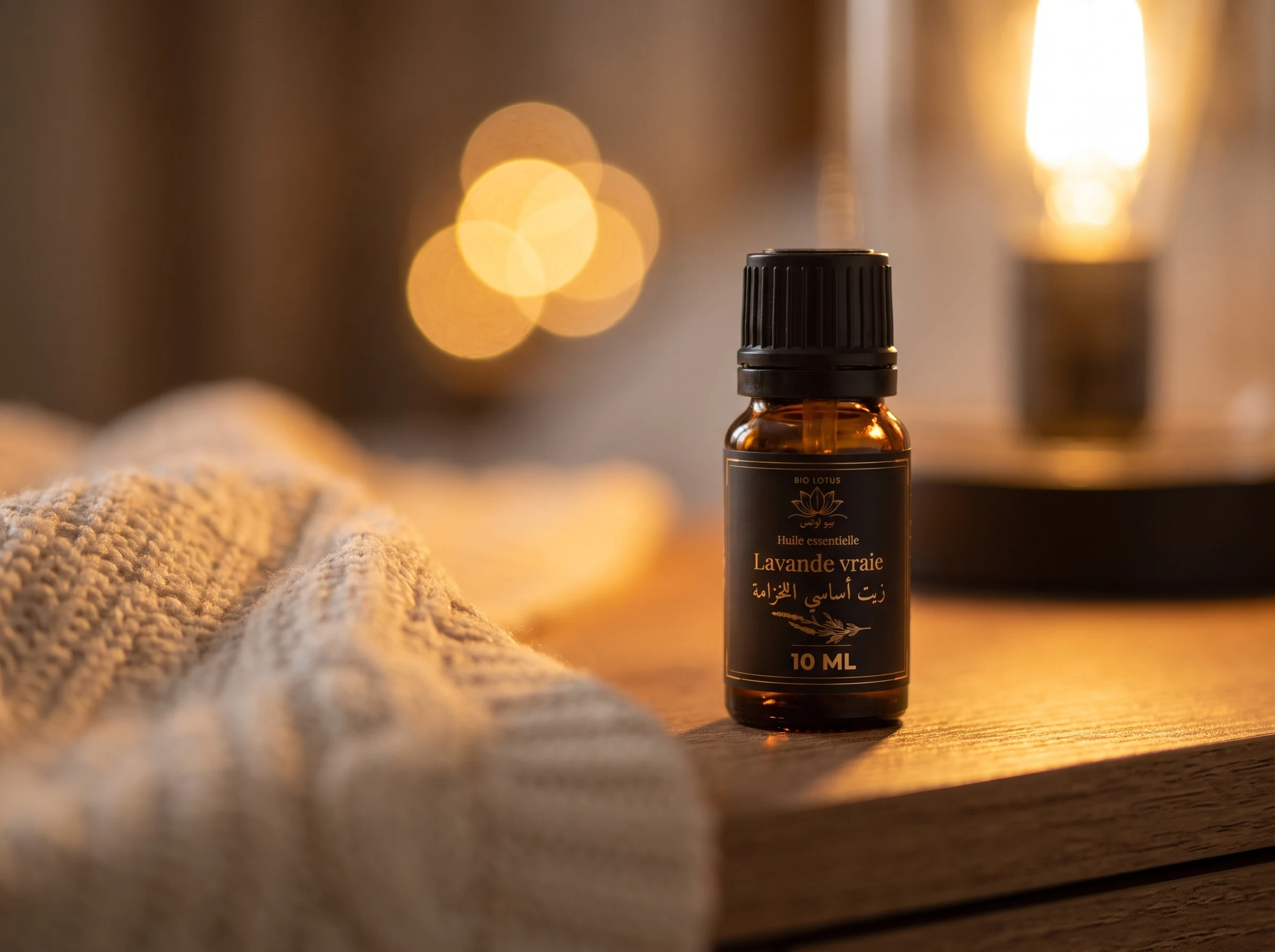 زيت اللافندر لطقس عطري مريح قبل النوم بيو لوتس